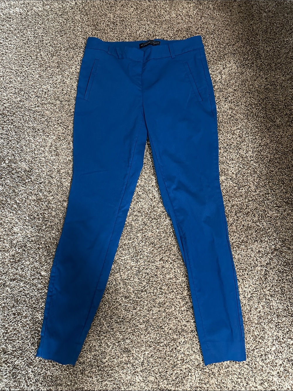 The Limited Royal Blue Straight Leg Pants